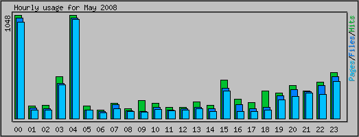 Hourly usage