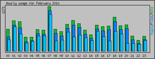 Hourly usage