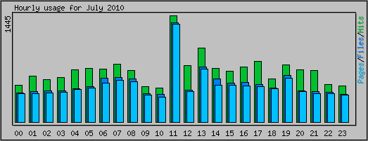 Hourly usage