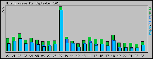 Hourly usage