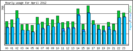 Hourly usage