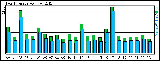 Hourly usage