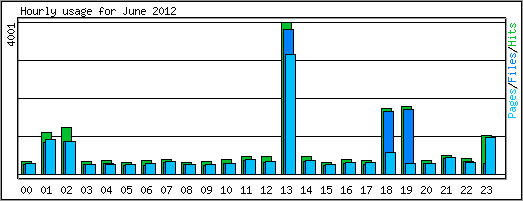 Hourly usage