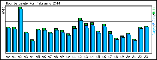 Hourly usage