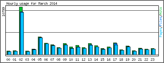 Hourly usage