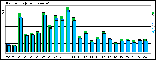 Hourly usage