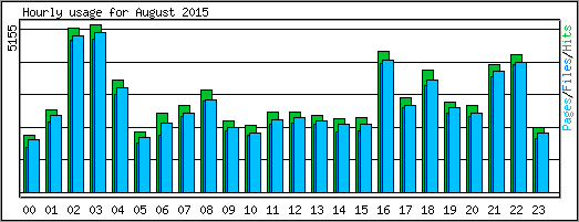 Hourly usage