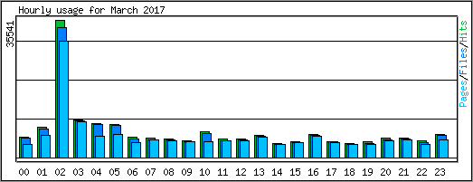 Hourly usage