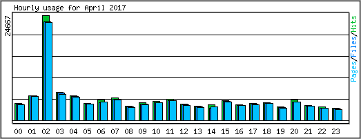 Hourly usage